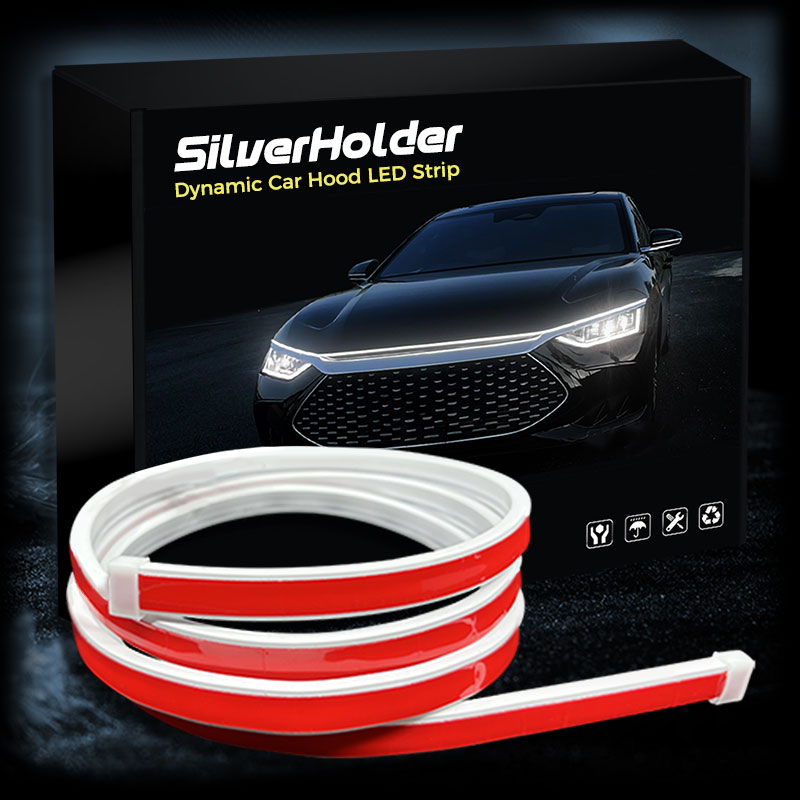 SilverHolder Dynamic White Car Hood LED Strip – SilverHolder
