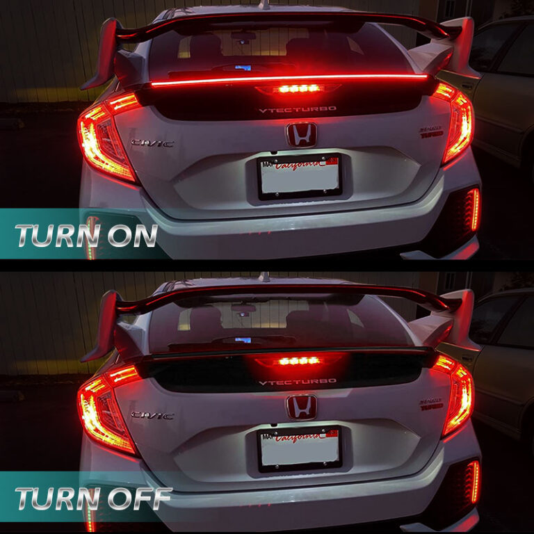 SilverHolder LED Rear Spoiler Lip Kit SilverHolder